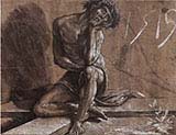 Christ as Man of Sorrows Seated on the Cross